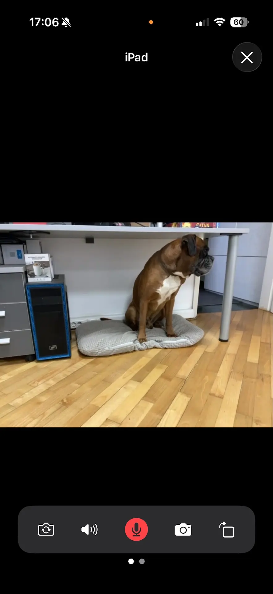 Cloud video storage and playback interface in UniCam Mobile